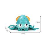 Octopus clockwork bath toy