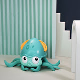Octopus clockwork bath toy